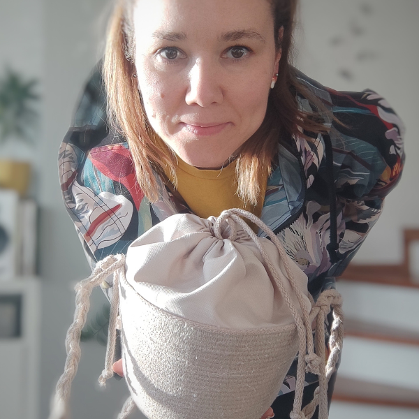 Marlena Zalewska tworzy ze sznurka